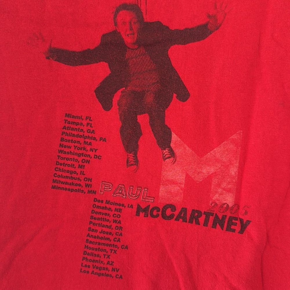 Paul McCartney Graphic T-Shirt
